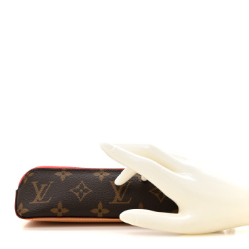 LOUIS VUITTON Monogram Elizabeth Pencil Pouch Rouge