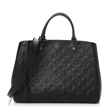 LOUIS VUITTON Empreinte Montaigne GM Black