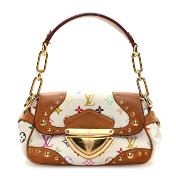LOUIS VUITTON Monogram Multicolor Marilyn White