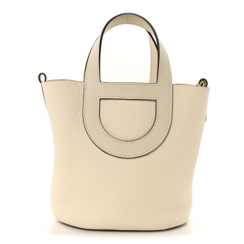 HERMES Taurillon Clemence Swift In-The-Loop 18 Bag Nata