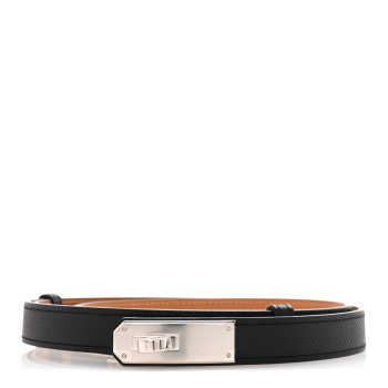 HERMES Epsom Kelly Belt Black