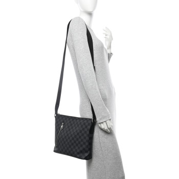 LOUIS VUITTON Damier Graphite Mick PM