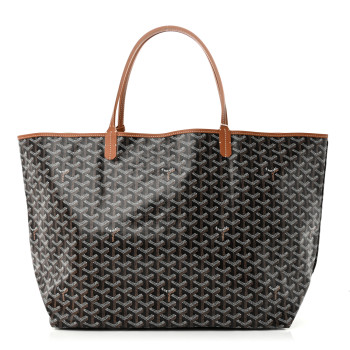GOYARD Goyardine Saint Louis GM Black Gold