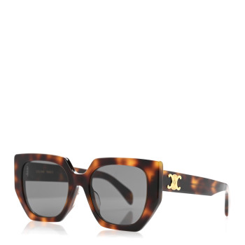 CELINE Acetate Butterfly Sunglasses CL40239F Tortoise