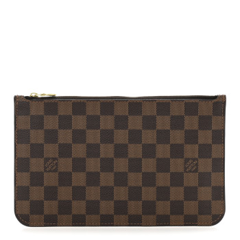 LOUIS VUITTON Damier Ebene Neverfull MM GM Pochette