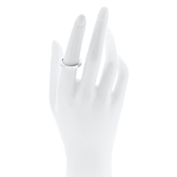CARTIER 18K White Gold Lanieres Ring 54 7