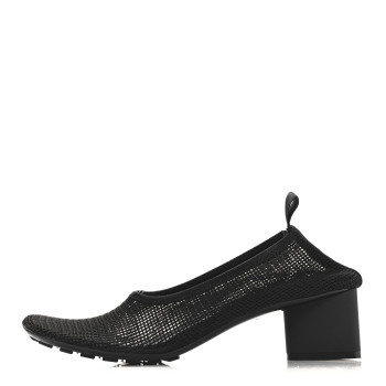 BOTTEGA VENETA Mesh Stretch Flex Sock Pumps 40 Black