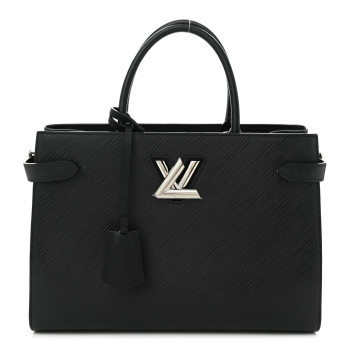 LOUIS VUITTON Epi Twist Tote Black