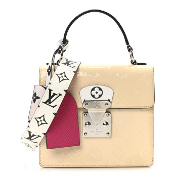 LOUIS VUITTON Vernis Epi Monogram Spring Street Creme