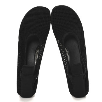 BOTTEGA VENETA Mesh Stretch Flex Sock Pumps 40 Black
