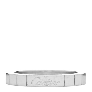 CARTIER 18K White Gold Lanieres Ring 54 7