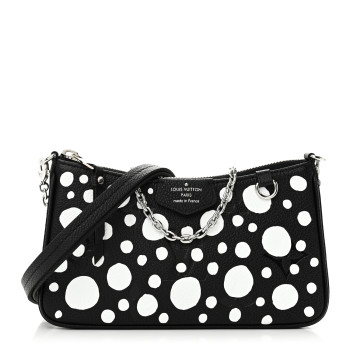 LOUIS VUITTON LV X YK Empreinte Easy Pouch On Strap Black White