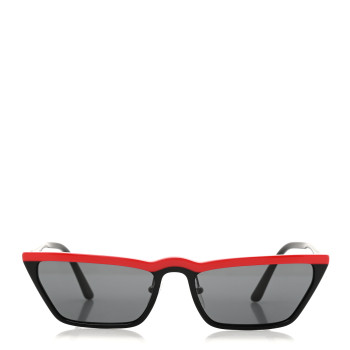 PRADA Catwalk Sunglasses SPR 19U Black Red