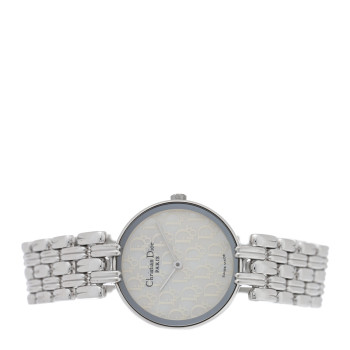 CHRISTIAN DIOR Stainless Steel Mother of Pearl 25mm Bagheera Quartz Watch