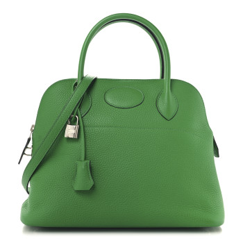 HERMES Taurillon Clemence Bolide 31 Bambou