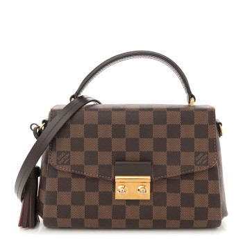 LOUIS VUITTON Damier Ebene Croisette