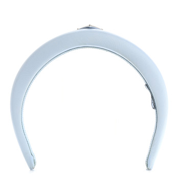 PRADA Re-Nylon Triangle Logo Headband Astrale