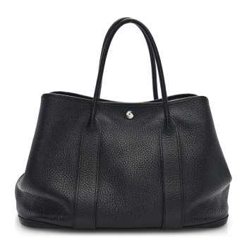 HERMES Negonda Garden Party Tote 36 MM Black