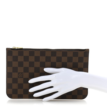 LOUIS VUITTON Damier Ebene Neverfull MM GM Pochette
