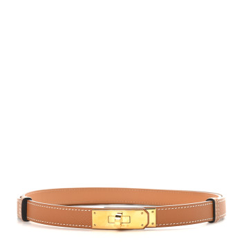 HERMES Epsom Kelly Belt Gold