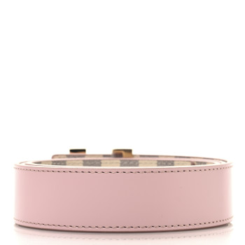 LOUIS VUITTON Damier Azur 30mm LV Initiales Reversible Belt 90 36 Pink