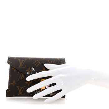 LOUIS VUITTON Monogram 2023 Christmas Animation Kirigami Pochette Set