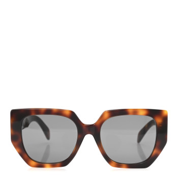 CELINE Acetate Butterfly Sunglasses CL40239F Tortoise
