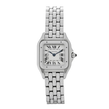 CARTIER Stainless Steel 22mm Panthere Quartz Watch