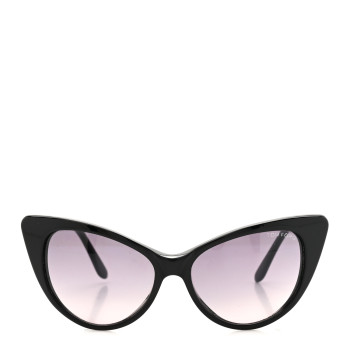 TOM FORD Nikita Cat Eye Sunglasses TF173 Black