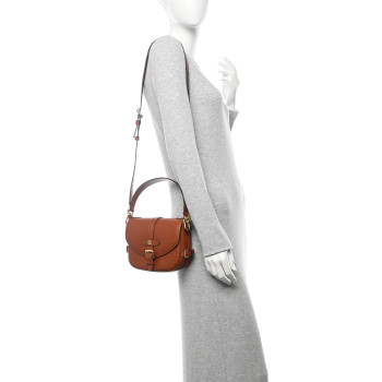 LOUIS VUITTON Epi Saumur BB Cognac