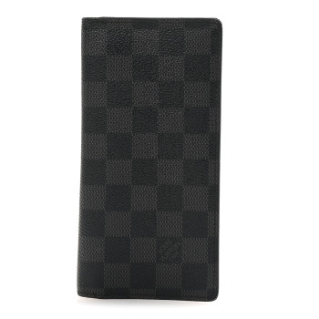 LOUIS VUITTON Damier Graphite Brazza Wallet Organizer