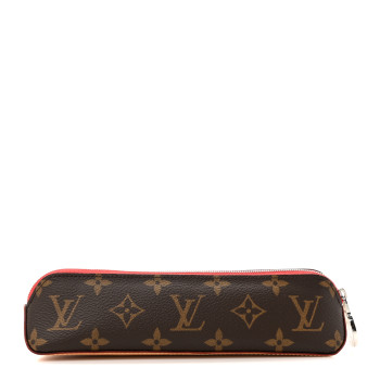 LOUIS VUITTON Monogram Elizabeth Pencil Pouch Rouge