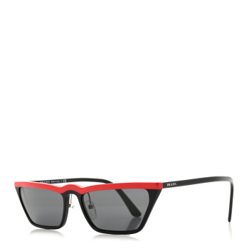 PRADA Catwalk Sunglasses SPR 19U Black Red