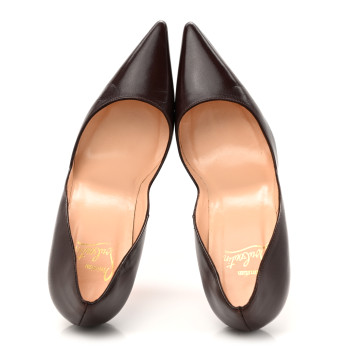 CHRISTIAN LOUBOUTIN Nappa Kate 85 Pumps 37 Nude