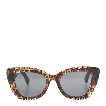 FENDI Acetate F is Fendi FF 51mm Cat Eye Sunglasses 0327/S Tortoise Camouflage