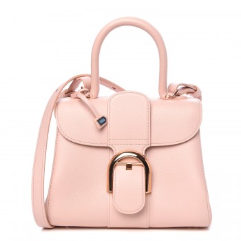 ハンドバッグ DELVAUX Brillant mini silk pink Delvaux Brillant MIni Pink Nakuru + Strap ○ Labellov ○ Buy