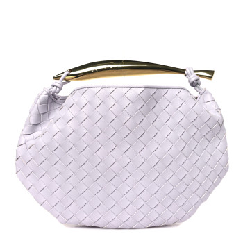 BOTTEGA VENETA Nappa Intrecciato Sardine Bag Mirth Washed