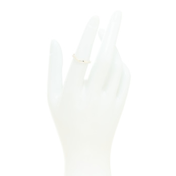 TIFFANY Sterling Silver Elsa Peretti Curved Band Ring 51 5.75