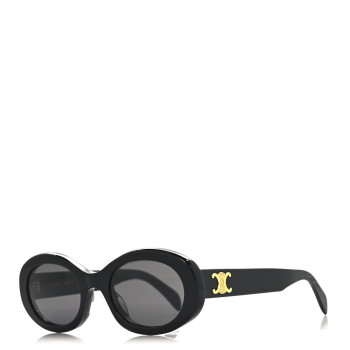 CELINE Acetate Triomphe 01 Sunglasses CL 40194U Black