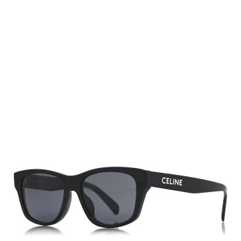 CELINE Acetate Square Sunglasses CL40249U-Y Black