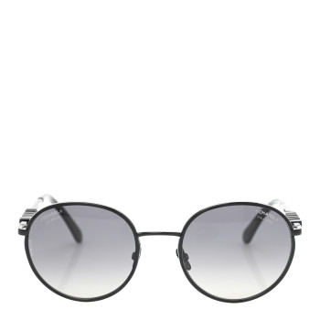 CHANEL Metal Pantos Sunglasses 4282 Black