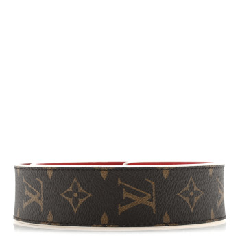 LOUIS VUITTON Monogram Bandouliere Shoulder Strap Red