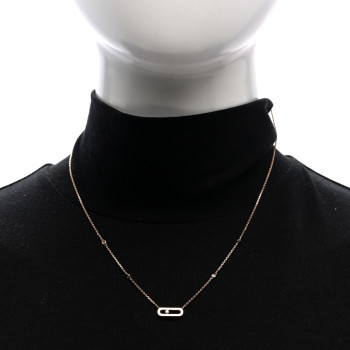 MESSIKA 18K Yellow Gold Diamond Move Uno Necklace