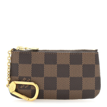 LOUIS VUITTON Damier Ebene Key Pouch