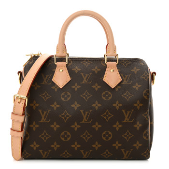 LOUIS VUITTON Monogram Speedy Bandouliere 25
