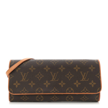 LOUIS VUITTON Monogram Pochette Twin GM
