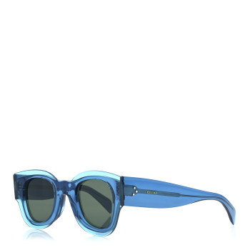 CELINE Acetate Sunglasses CL 41446/S Blue