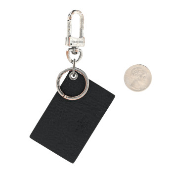 LOUIS VUITTON Petite Malle Bag Charm Key Holder Leopard
