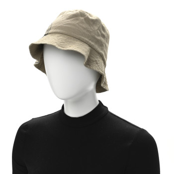 CHRISTIAN DIOR Canvas Teddy-D Brim Bucket Hat 59