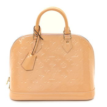 LOUIS VUITTON Vernis Alma PM Rose Ballerine